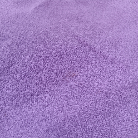 Vintage 60's Purple Mid Century Whimsigoth Prairie Cottagecore Lace Maxi Dress - Picture 13 of 16